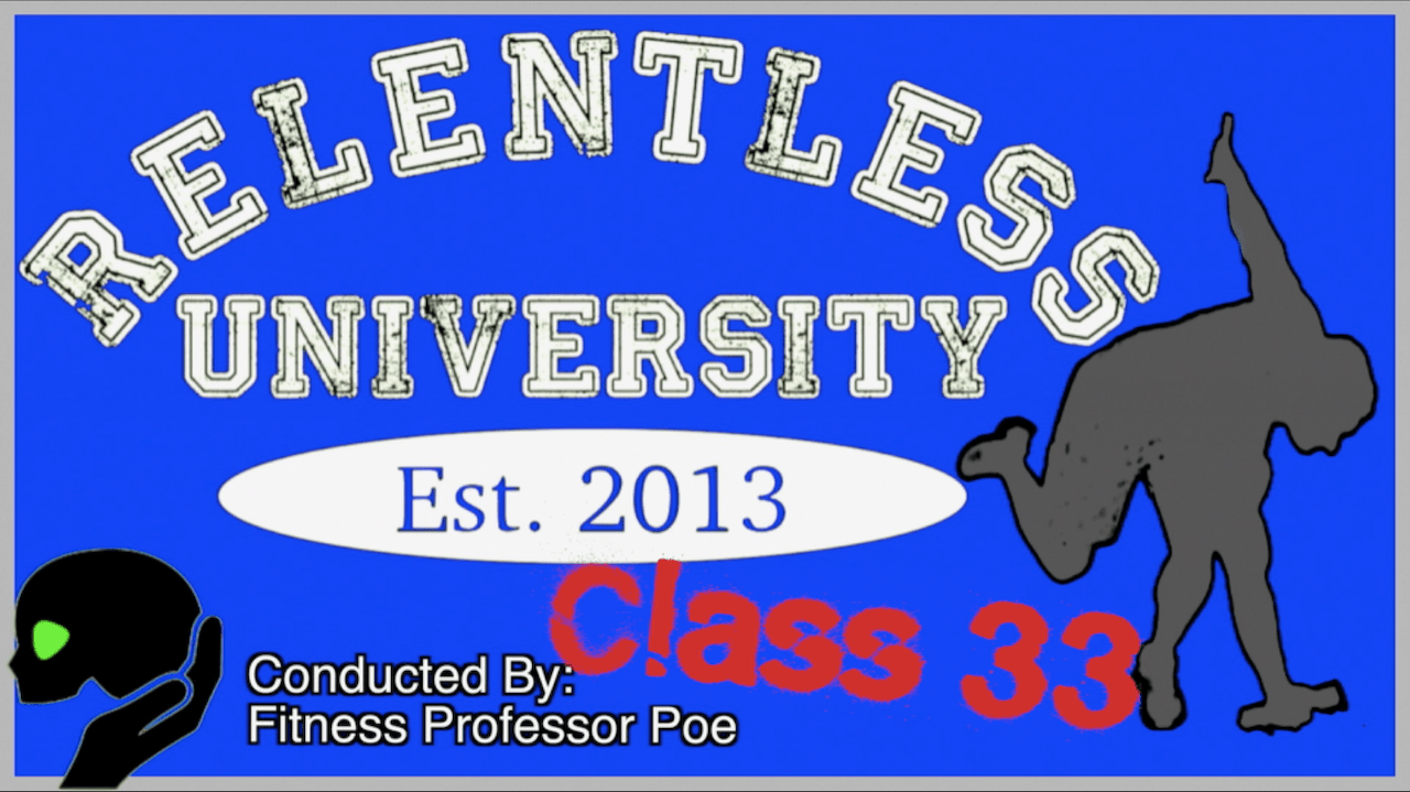 relentless university class 33 sunday pilates